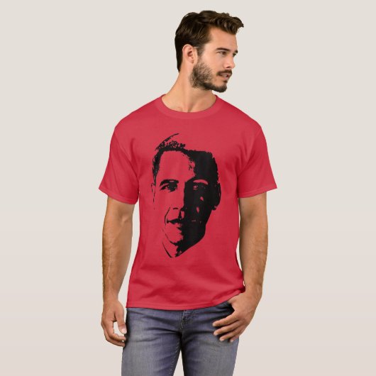 Womens Barack Obama VNeck Tシャツ (正面フル)