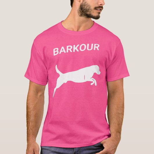 Womens Barkour Dog Shirt - Funny Pun Parkour Dog T Tシャツ (正面)
