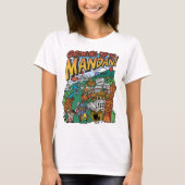 Women's Basic "Growing up in Mandan" Tシャツ (正面)