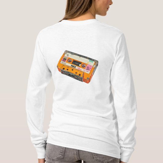 Women's Basic Long Sleeve T-Shirt Tシャツ (裏面)