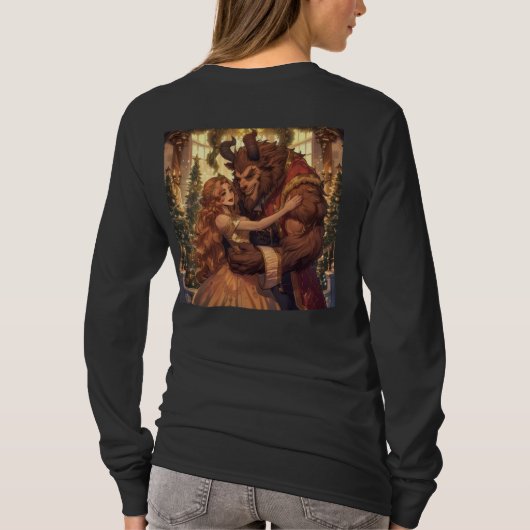 Women's Basic Long Sleeve T-Shirt Tシャツ (裏面)