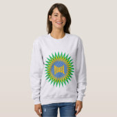 Women's Basic Sweatshirt ash SUN  BRASIL スウェットシャツ (正面フル)