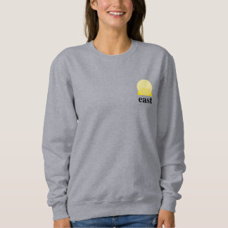 Women's Basic Sweatshirt in Gray スウェットシャツ