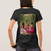 Women's Basic T-Shirt:スタイル、心地よい、カスタム Tシャツ (裏面)