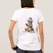 Womens Basic T-Shirt Tシャツ (裏面)