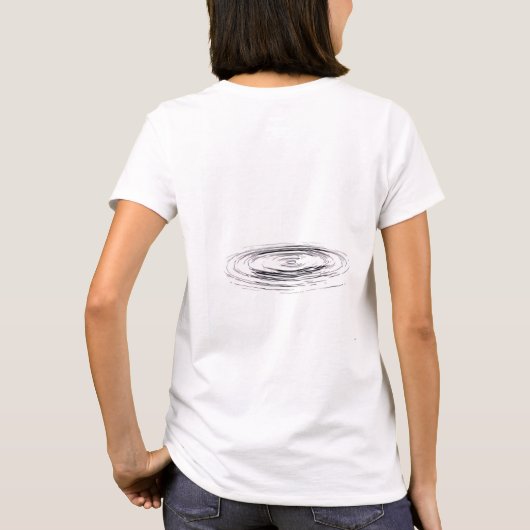Womens Basic T-Shirt Tシャツ (裏面)