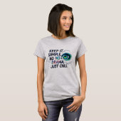 Women's Basic T-Shirt with Eye Design Tシャツ (正面フル)
