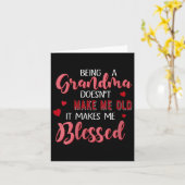 Womens Being A Grandma Doesn't Make Me Old It Make カード (黄色い花)