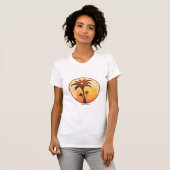 Women's Bella+Canvas スリムフィットTシャツ Tシャツ (正面フル)