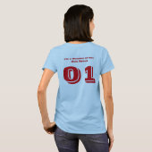 Women's Bella+Canvas Ringer T-Shirt Tシャツ (裏面フル)