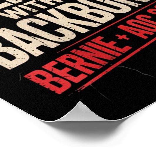 Womens Bernie SandersとAoc 2028大統領C ポスター (角)