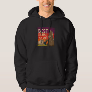 Womens Best Horse Mom Ever Horse Lover Equestrian  パーカ