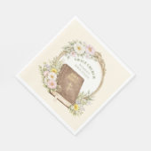 Women's Bible Study | Spring Flowers スタンダードランチョンナプキン (角)