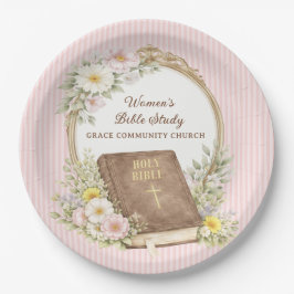 Women's Bible Study | Spring Flowers ペーパープレート