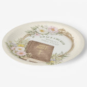 Women's Bible Study | Spring Flowers ペーパープレート (アングル)