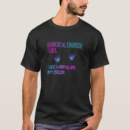 Womens Biomedical Engineer Girl Engineering Tシャツ (正面)