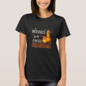 Womens Blessed To Be Called Grandma Halloween Tシャツ (正面)
