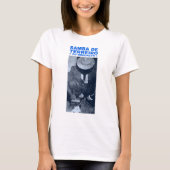 Women's Blue Letters Tシャツ (正面)