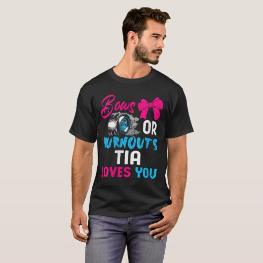 Womens Bows Or Burnouts Tia Can't Wait To Know 202 Tシャツ (正面フル)
