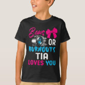 Womens Bows Or Burnouts Tia Can't Wait To Know 202 Tシャツ (正面)
