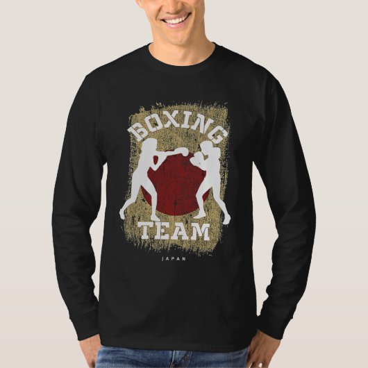 Womens Boxing Japan Combat Sports Fighter Boxing Tシャツ (正面)