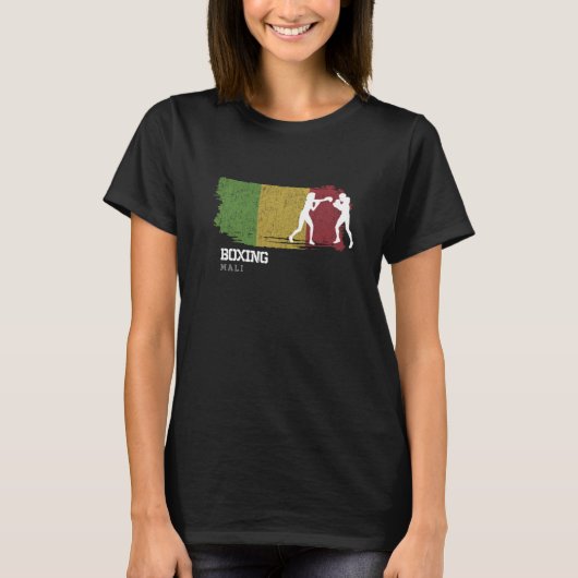Womens Boxing Mali Combat Sports Fighter Boxing  1 Tシャツ (正面)