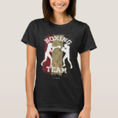 Womens Boxing Yemen Combat Sports Fighter Boxing Tシャツ (正面)