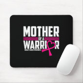 Womens Breast Cancer Awareness Mother Of Warrior P マウスパッド (マウス)
