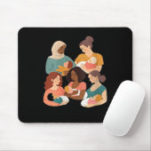 Womens Breastfeeding Lactation Consultant Birth Wo マウスパッド (マウス)