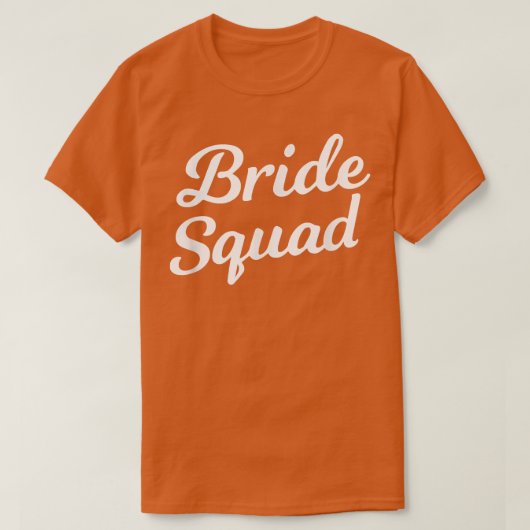 Women's Bride Squad Bachelorette, Bridal Shower T  Tシャツ (デザイン正面)