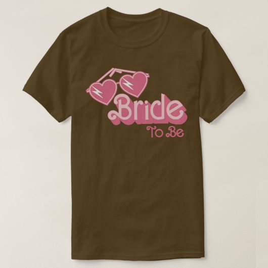 Womens Bride To Be Wedding Engagement Bridal Party Tシャツ (デザイン正面)