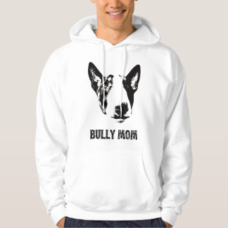Womens Bully Mom - English Bull Terrier Mom パーカ