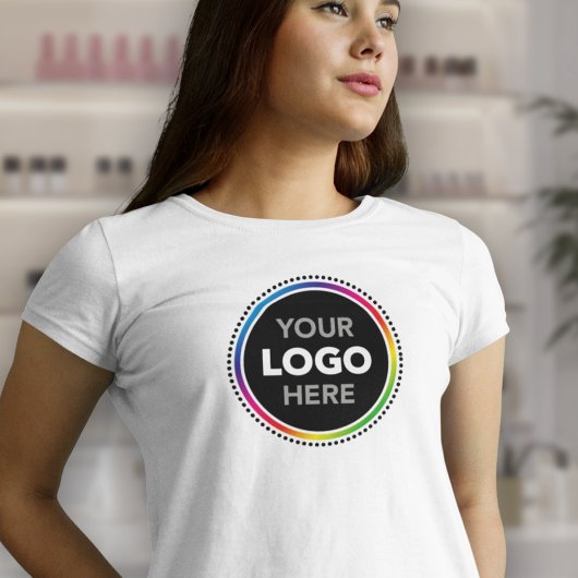 Women's Business Logo Tシャツ – ラージフロントプリント