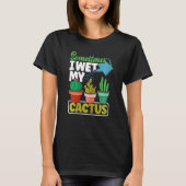 Womens   Cactus Plant   Tシャツ (正面)