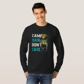 Womens Camping Outfit  Camper Camp Tシャツ (正面フル)