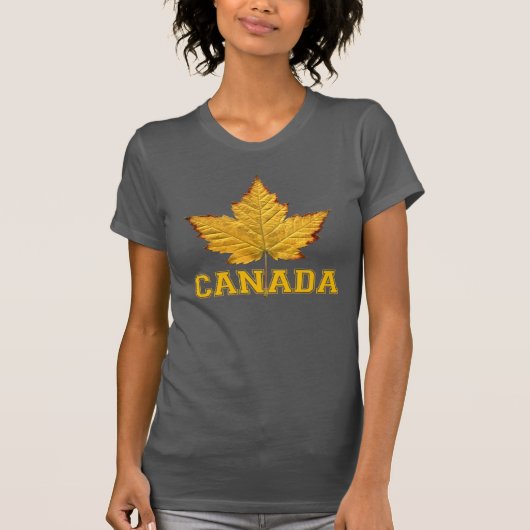 Women's Canada Tシャツカナダお土産シャツ Tシャツ (正面)