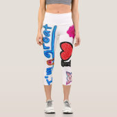 Women's capri leggings カプリレギンス (正面)
