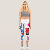 Women's capri leggings カプリレギンス (正面)