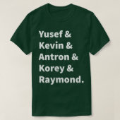 Womens Central Park 5 Five Eonerated 5 Five Tシャツ (デザイン正面)