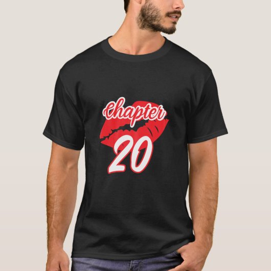 Womens Chapter 20 With Lips For Women Birthday 200 Tシャツ (正面)