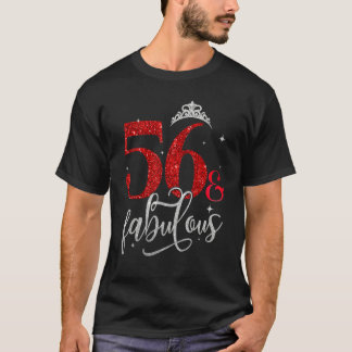 Womens Chapter 56 Est 1966 56 Years Old 56th Birth Tシャツ