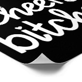 Womens Cheers Es Funny New Year's Eve V-neck  ポスター (角)