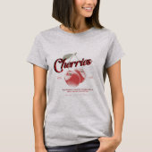 Women's Cherries Tshirt Tシャツ (正面)