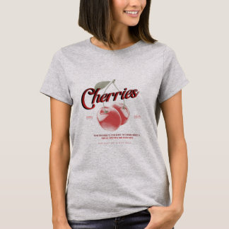 Women's Cherries Tshirt Tシャツ