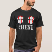 Womens Chest Nuts Matching Chestnuts Christmas Cou Tシャツ (正面)