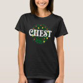 Womens Chest Nuts Matching Chestnuts Christmas Cou Tシャツ (正面)
