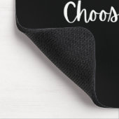 Womens Choose Love Motivational Mantra V-neck  マウスパッド (コーナー)