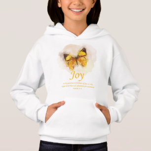 Women's Christian Butterfly Bible Verse: Joy