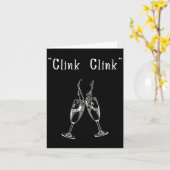 Womens Clink Clink V-neck カード (黄色い花)