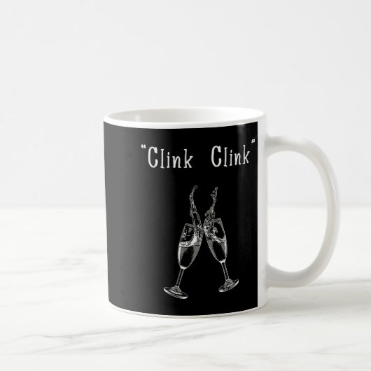 Womens Clink Clink V-neck  コーヒーマグカップ (右)